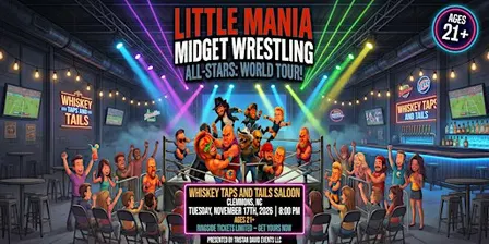 Little Mania Wrestling: Big Action, Tiny Wrestlers! Clemmons, NC!
