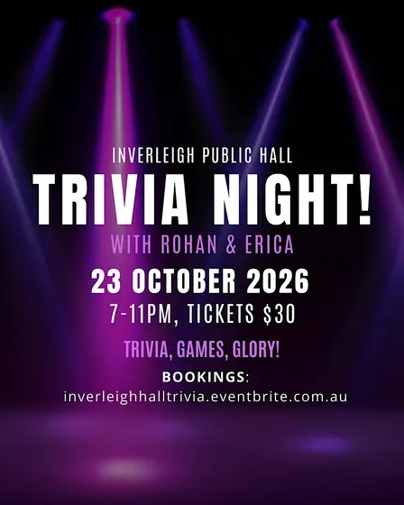 Trivia Night at Inverleigh Public Hall