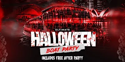 The Ultimate Halloween Boat Party (Sunset Cruise) + Free After Party