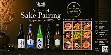 Sake Pairing Experience