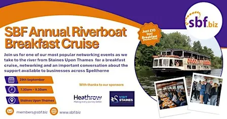 Spelthorne Business Forum Annual Riverboat Cruise