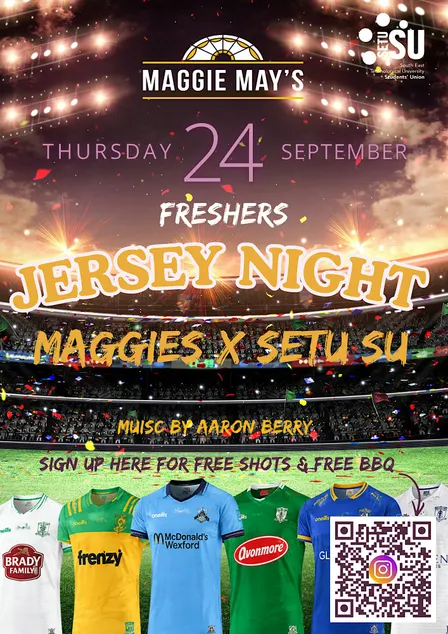 SETU SU Jersey Night Free Shot & BBQ