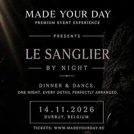 Made your day presents Le Sanglier by night