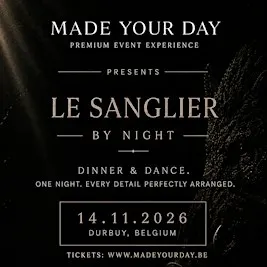 Made your day presents Le Sanglier by night