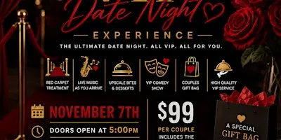 VIP Date Night Experience at Upstage Comedy Lounge