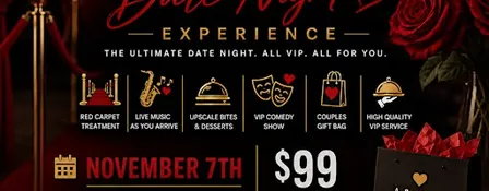 VIP Date Night Experience at Upstage Comedy Lounge