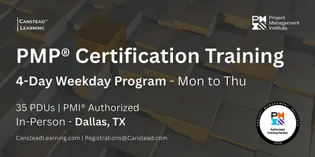 PMP® Exam Prep – 4-Day Certification Training (Dallas)