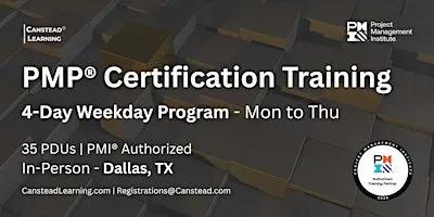 PMP® Exam Prep – 4-Day Certification Training (Dallas)