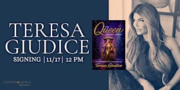 Signing with Teresa Giudice for THE QUEEN OF NEW JERSEY @ B&N 5th Ave, NYC!