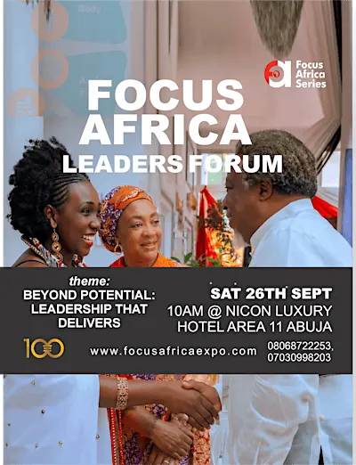 FOCUS AFRICA LEADERS FORUM 2026