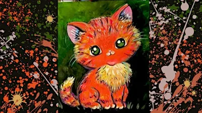 EichenPaint "Psp Psp Psp” (A PRE-DRAWN CANVAS) 9/24