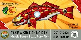 Take a Kid Fishing Day - Myrtle Beach State Park