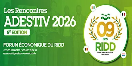 DINER INSTITUTIONNEL POUR RENCONTRES ADESTIV 2026 - 9ème édition