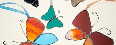 Introduction into Stained Glass: Butterflies