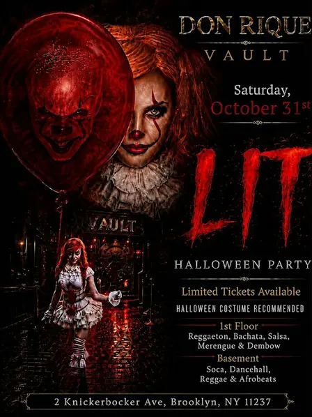 Vault Halloween Party NYC at Don Rique | Halloween Saturday