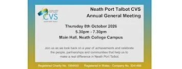 Neath Port Talbot CVS Annual General Meeting 2026