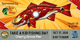 Take a Kid Fishing Day - Cherry Grove Pier