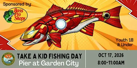 Take a Kid Fishing Day - The Pier at Garden City