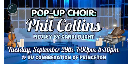 Pop-Up Choir: Phil Collins Medley by Candlelight