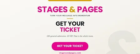 Stages & Pages 2026: The Visibility Conference for Authors + Speakers