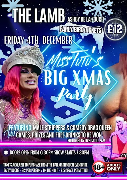 MISS TUTUS BIG XMAS PARTY
