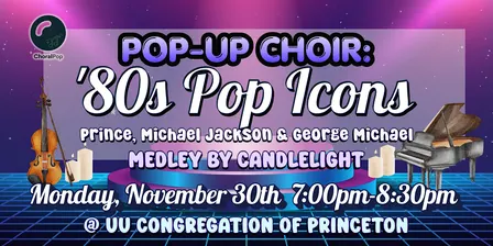 Pop-Up Choir: '80s Pop Icons Medley by Candlelight