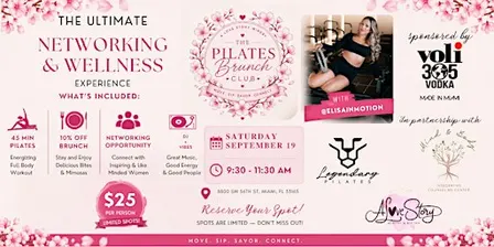 The Pilates Brunch Club-September