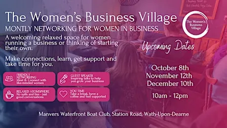 Women’s Business Networking in Rotherham | The Women’s Business Village