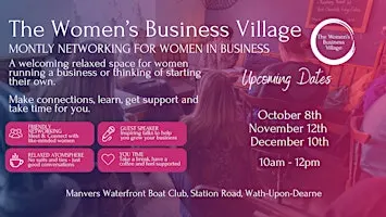 Women’s Business Networking in Rotherham | The Women’s Business Village