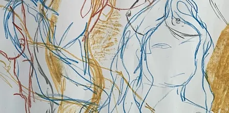 Life drawing at Woodstock Town Hall Assembly Room
