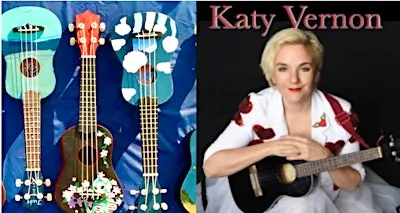 Ukulele Lesson by Dean Johnson followed by a Concert by Katy Vernon