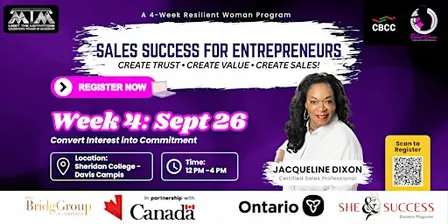 Sales Success for Entrepreneurs Week 4 & Pitch Competition