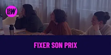 Workshop : Fixer son prix de vente