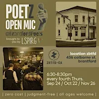 poetZ open mic at zbtfd