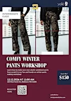Comfy Winter Pants Workshop