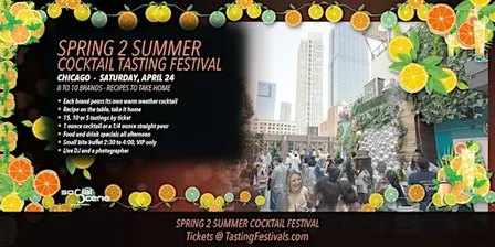 Intro Price - Chicago - Spring 2 Summer Cocktail Tasting Festival - April 24