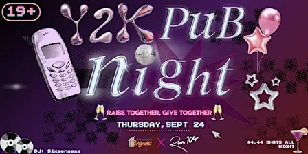 Y2K Frosh Party + Charity Event!