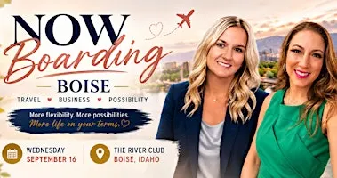MORE IS POSSIBLE BOISE: Travel • Business • Freedom ✈️