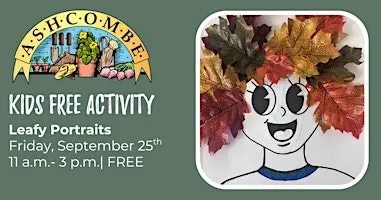 Kids Leaf Portraits