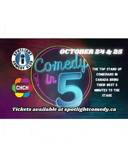 COMEDY IN 5 Live Audience Taping