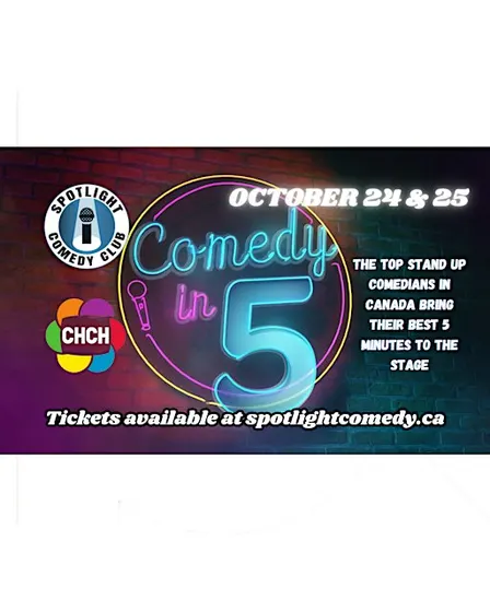 COMEDY IN 5 Live Audience Taping