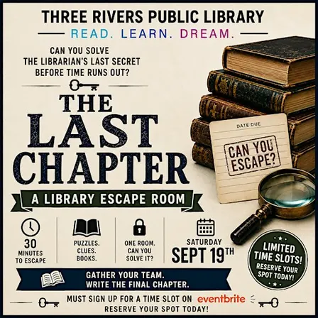 The Last Chapter: A Library Escape Room