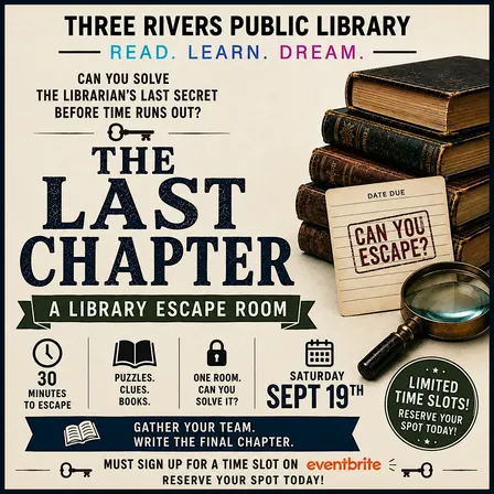 The Last Chapter: A Library Escape Room