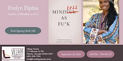 Book Signing and Talk with Evelyn Elphia
