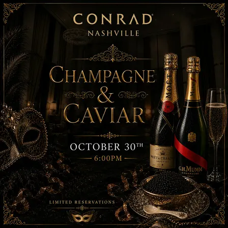 CHAMPAGNE AND CAVIAR