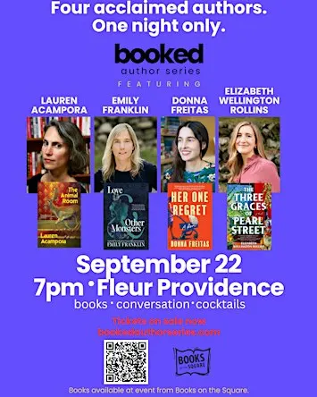 September 22nd Booked Author Series