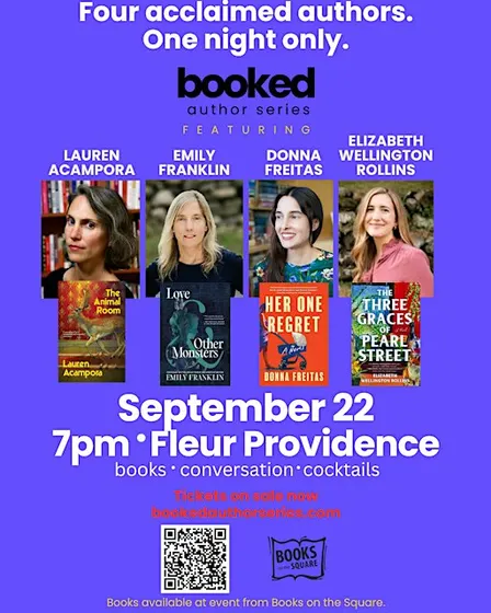 September 22nd Booked Author Series