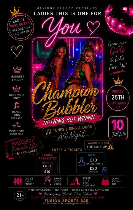 CHAMPION BUBBLER
