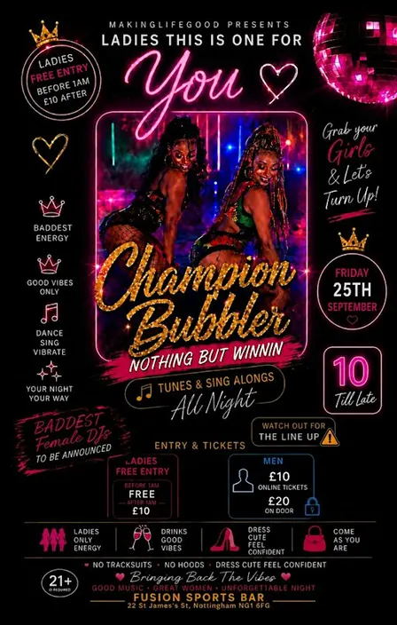 CHAMPION BUBBLER