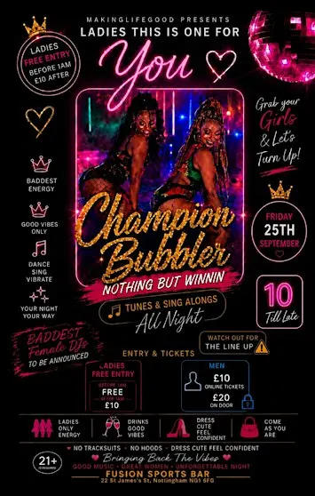 CHAMPION BUBBLER